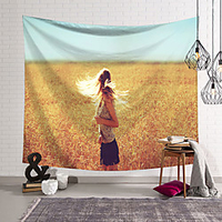 Landscape Wall Tapestry Art Decor Blanket Curtain Hanging Home Bedroom Living Room Decoration miniinthebox