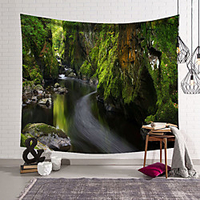 Landscape Wall Tapestry Art Decor Blanket Curtain Hanging Home Bedroom Living Room Decoration Polyester miniinthebox