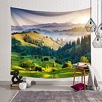 Landscape Wall Tapestry Art Decor Blanket Curtain Hanging Home Bedroom Living Room Decoration Polyester miniinthebox