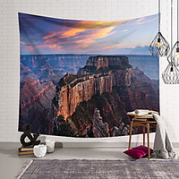 Landscape Wall Tapestry Art Decor Blanket Curtain Hanging Home Bedroom Living Room Decoration Polyester miniinthebox