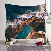 Landscape Wall Tapestry Art Decor Blanket Curtain Hanging Home Bedroom Living Room Decoration Polyester miniinthebox