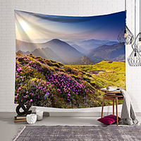 Landscape Wall Tapestry Art Decor Blanket Curtain Hanging Home Bedroom Living Room Decoration Polyester miniinthebox