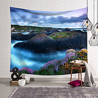 Landscape Wall Tapestry Art Decor Blanket Curtain Hanging Home Bedroom Living Room Decoration Polyester miniinthebox