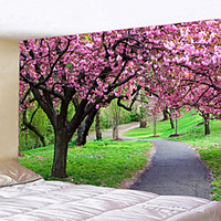 Landscape Wall Tapestry Art Decor Blanket Curtain Hanging Home Bedroom Living Room Decoration Polyester miniinthebox