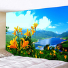 Landscape Wall Tapestry Art Decor Blanket Curtain Hanging Home Bedroom Living Room Decoration Polyester miniinthebox