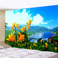 Landscape Wall Tapestry Art Decor Blanket Curtain Hanging Home Bedroom Living Room Decoration Polyester miniinthebox