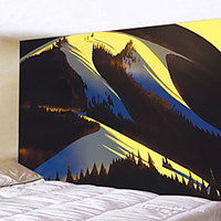 Landscape Wall Tapestry Art Decor Blanket Curtain Hanging Home Bedroom Living Room Decoration Polyester miniinthebox