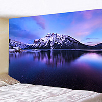 Landscape Wall Tapestry Art Decor Blanket Curtain Hanging Home Bedroom Living Room Decoration Polyester miniinthebox