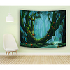Landscape Wall Tapestry Art Decor Blanket Curtain Hanging Home Bedroom Living Room Decorationr miniinthebox