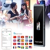 Language Translator Device 40 Languages Portable Language Translator Device 35.56 mm Rechargeable Real Time 2-way Translation for Business Learning miniinthebox