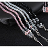 Lanyard StrapCrystal Neck Strap for Cellphones Phone Cases Cameras KeysCrystal Cellphone Necklaces