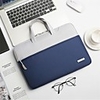 Laptop Briefcase 15.6 Inch Computer Bag Ultrathin Canvas Contrast Color Laptop Bag For MacbookPro2020 Unisex Handbag
