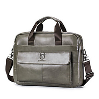Laptop Briefcases 14 inch Compatible with Macbook Air Pro,  HP,  Dell,  Lenovo,  Asus,  Acer,  Chromebook Notebook Expandable Bag Waterpoof Shock Proof with Handle Leather Solid Color for Travel miniinthebox