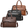 Laptop Briefcases 15 Inch inch Compatible with Macbook Air Pro,  HP,  Dell,  Lenovo,  Asus,  Acer,  Chromebook Notebook Expandable Bag Waterpoof Shock Proof with Handle PU Leather Solid Color for Travel miniinthebox