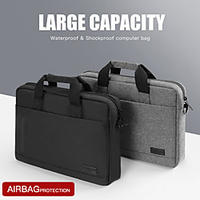 Laptop Briefcases RH-725 12 13.3 14 inch Compatible with Macbook Air Pro,  HP,  Dell,  Lenovo,  Asus,  Acer,  Chromebook Notebook Expandable Bag Waterpoof Shock Proof Adjustable Shoulder Strap Oxford miniinthebox