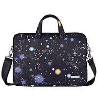 Laptop Case 13.3 Inch Laptop 14 Inch Laptop 15.6 Inch Laptop Sleeve Briefcase Handbags Tablet Cases Waterpoof Shock Proof Polyester Galaxy Novelty Compatible with Macbook,  HP,  Dell,  Lenovo,  Asus miniinthebox