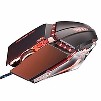 Laptop Notebook Gamer Desktop Wired Gaming Mouse 7 Buttons Optical RGB Backlit 3200DPI Optical Silent USB Game Mice miniinthebox