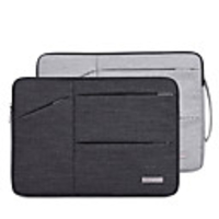Laptop Sleeve PU Leather Polyurethane Leather Solid Color Unisex Shock Proof 11.6 12 13.3 14 15 Inch