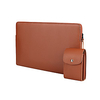Laptop Sleeves ND09 13.3 15.6 15 Inch inch Compatible with Macbook Air Pro,  HP,  Dell,  Lenovo,  Asus,  Acer,  Chromebook Notebook Carrying Case Cover Waterpoof Shock Proof PU Leather Solid Color for miniinthebox
