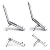 Laptop Tablet Stand Portable Folding Stand Tablet Top Anti-skid Angle Height Adjustable Bracket Home Office