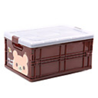 Large Foldable Storage Organizer Container Box - Bear
