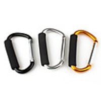 Large Size Sponge-covered Carabiner (Color Assorted)