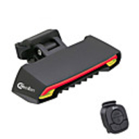Laser Bike Light Turn Signal Light Rear Bike Tail Light Safety Light Mountain Bike MTB Bicycle Cycling Waterproof Smart Induction Remote Control / RC 80 lm Red Cycling / Bike / IPX-4