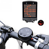 Laser LED Bike Light Turn Signal Light Rear Bike Tail Light Safety Light LED Mountain Bike MTB Bicycle Cycling Waterproof Multiple Modes Super Brightest Remote Control / RC 100 lm Rechargeable USB