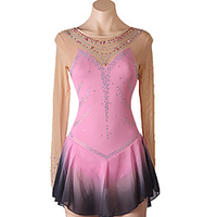 Latin Dance Ballet Latin Salsa Dance Dress Crystals / Rhinestones Women