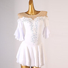 Latin Dance Ballet Latin Salsa Dance Dress Crystals / Rhinestones Women