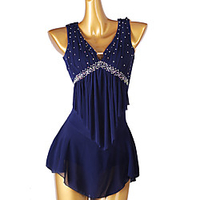 Latin Dance Ballet Latin Salsa Dance Dress Crystals / Rhinestones Women