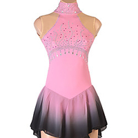 Latin Dance Ballet Latin Salsa Dance Dress Crystals / Rhinestones Women