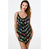 Latin Dance Dress Glitter Paillette Women
