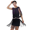 Latin Dance Dress Sash / Ribbon Tassel Crystals / Rhinestones Women