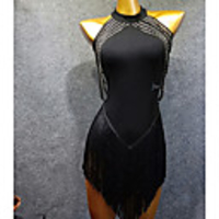 Latin Dance Dress Tassel Women