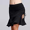 Latin Dance Skirt Ruched Women