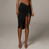 Latin Dance Skirts Solid Women