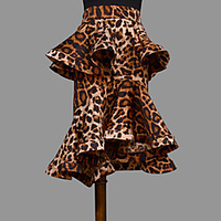 Latin Dance Skirts Solid Women