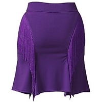 Latin Dance Skirts Solid Women