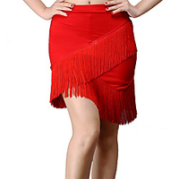 Latin Dance Skirts Tassel Women