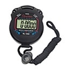 LCD Chronograph Digital Timer Sport Stopwatch Professional Handheld Digital Stopwatch Running Chronograph Counter with Strap