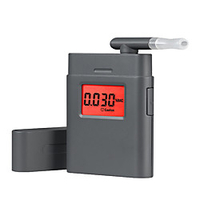 LCD Digital Breath Alcohol Tester with Backlight Breathalyzer Driving Essentials Parking Detector Gadget AT-838 miniinthebox