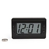 LCD Digital Car Dashboard Desk Clock - Black