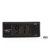 LCD Digital Car Dashboard Desk Clock - Black