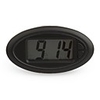 LCD Digital Car Dashboard Desk Clock - Black