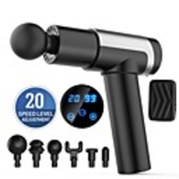 LCD Display Massage Gun Muscle Relaxation Massager Vibration Fascial Gun Fitness Equipment Relax Exercise Shaping Pain Relief