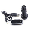 LCD FM Transmitter Car Charger for iPod/iPhone 4 (Black)