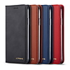 lc.imeeke Leather Case For Apple iPhone 11 / iPhone 11 Pro / iPhone 11 Pro Max Wallet / Card Holder / Flip Full Body Cases Solid Colored PU Leather