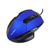 LD-1012 Durable Ergonomic 6D USB 2.0 Blue-ray Mouse with 25g Extra Weight