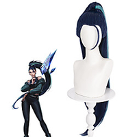 League of Legends LOL Arcane KDA Kaisa Cosplay Wigs Women
